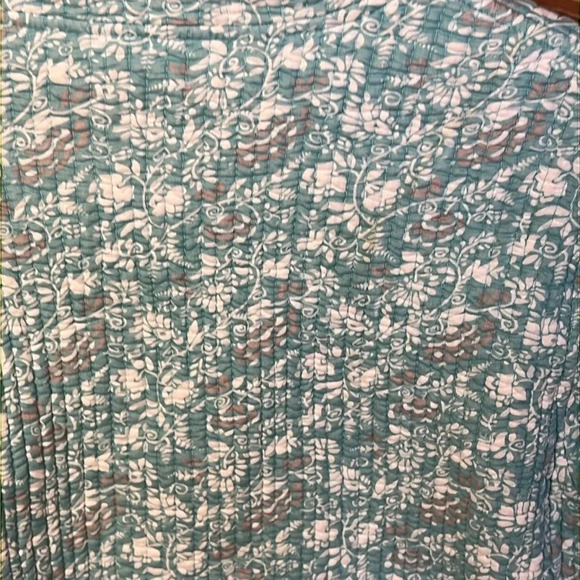 ORVIS womens lightweight jacket reversible quilted floral button up spring event - Picture 6 of 9